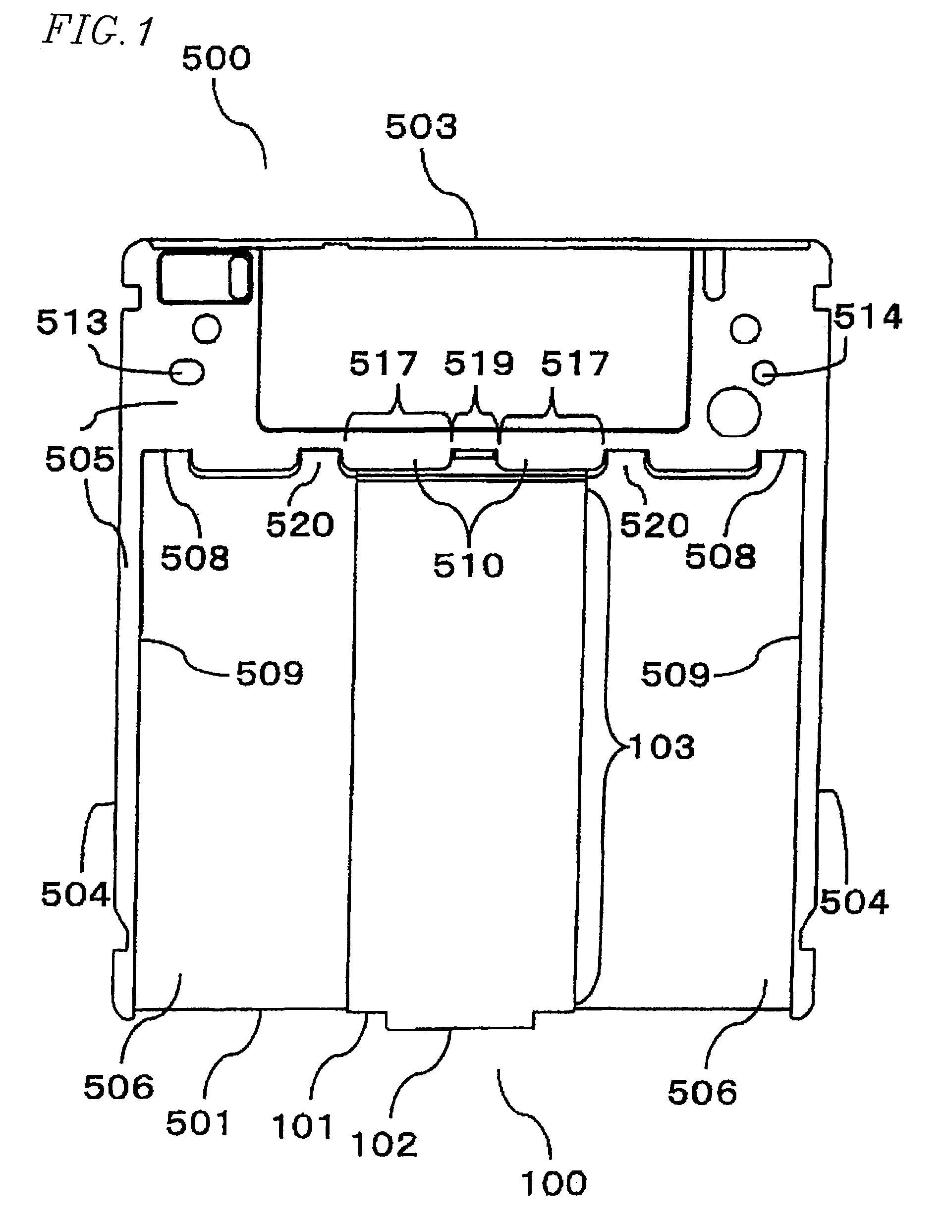 Case member and cartridge for storing an information medium