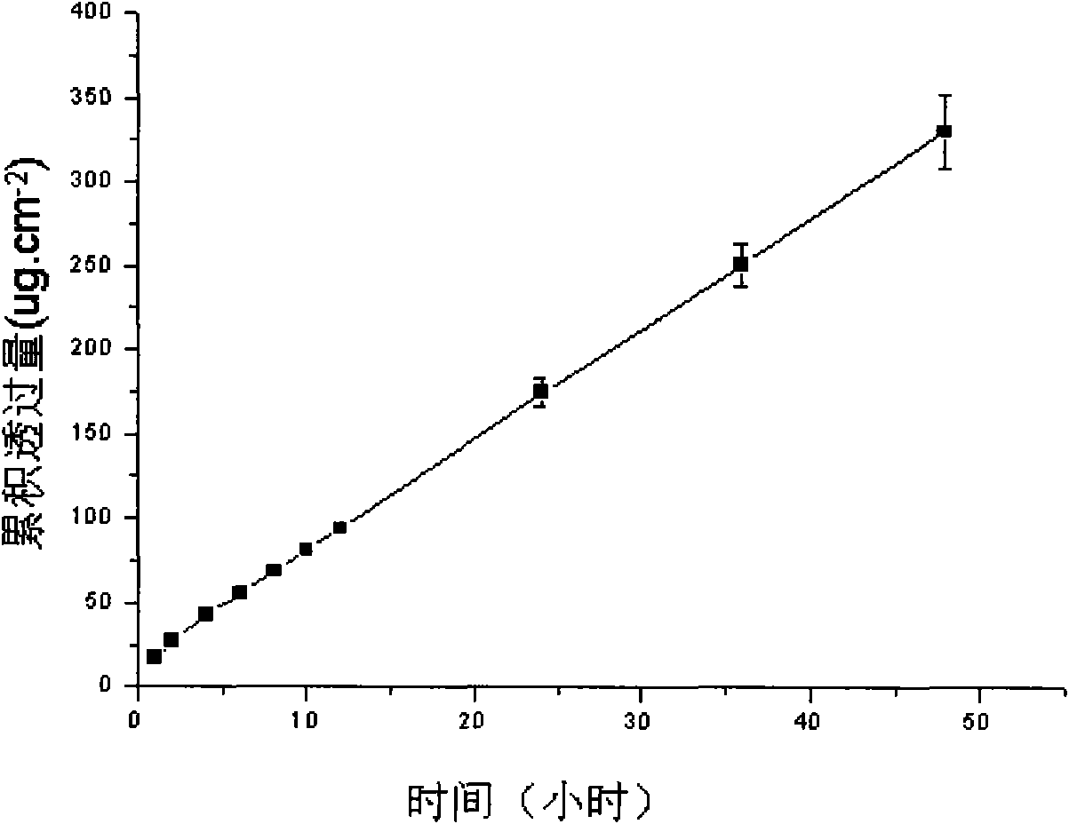 Lornoxicam hydrogel patch and preparation method thereof