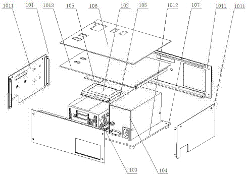 A glass detection device