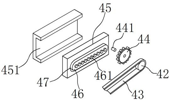 Building steel pipe moving and transporting device