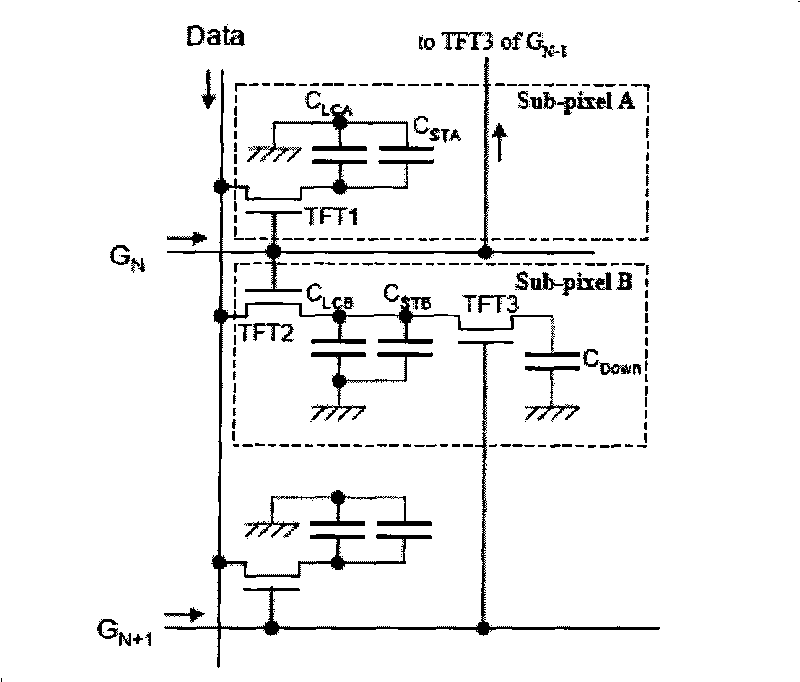 LCD device of multi-domain vertical orientation mode