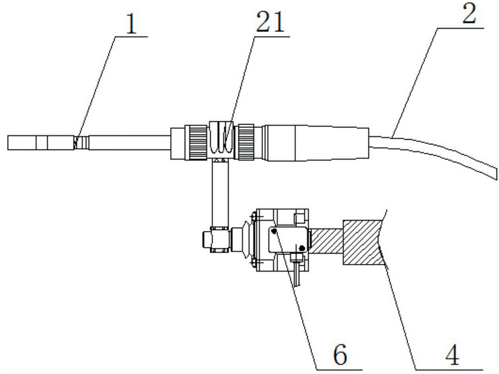 Anti-collision robot welding gun