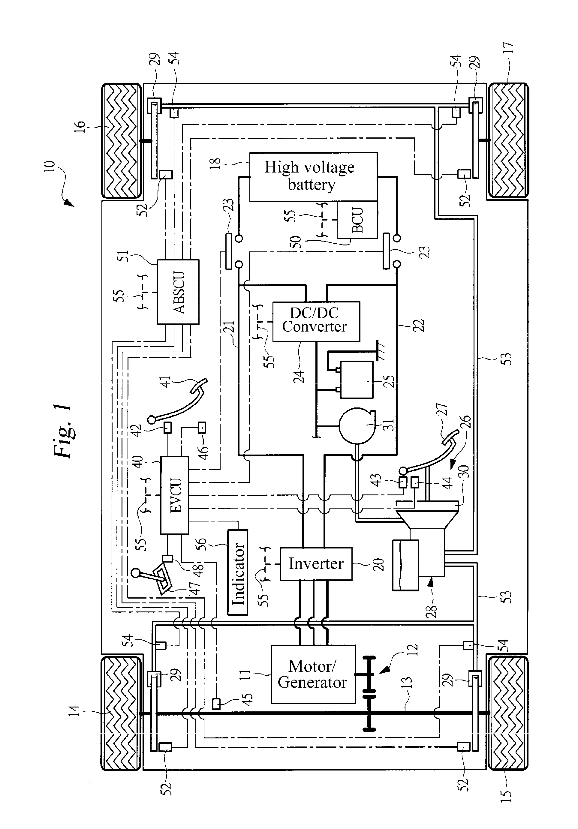 Control apparatus for electric vehicle