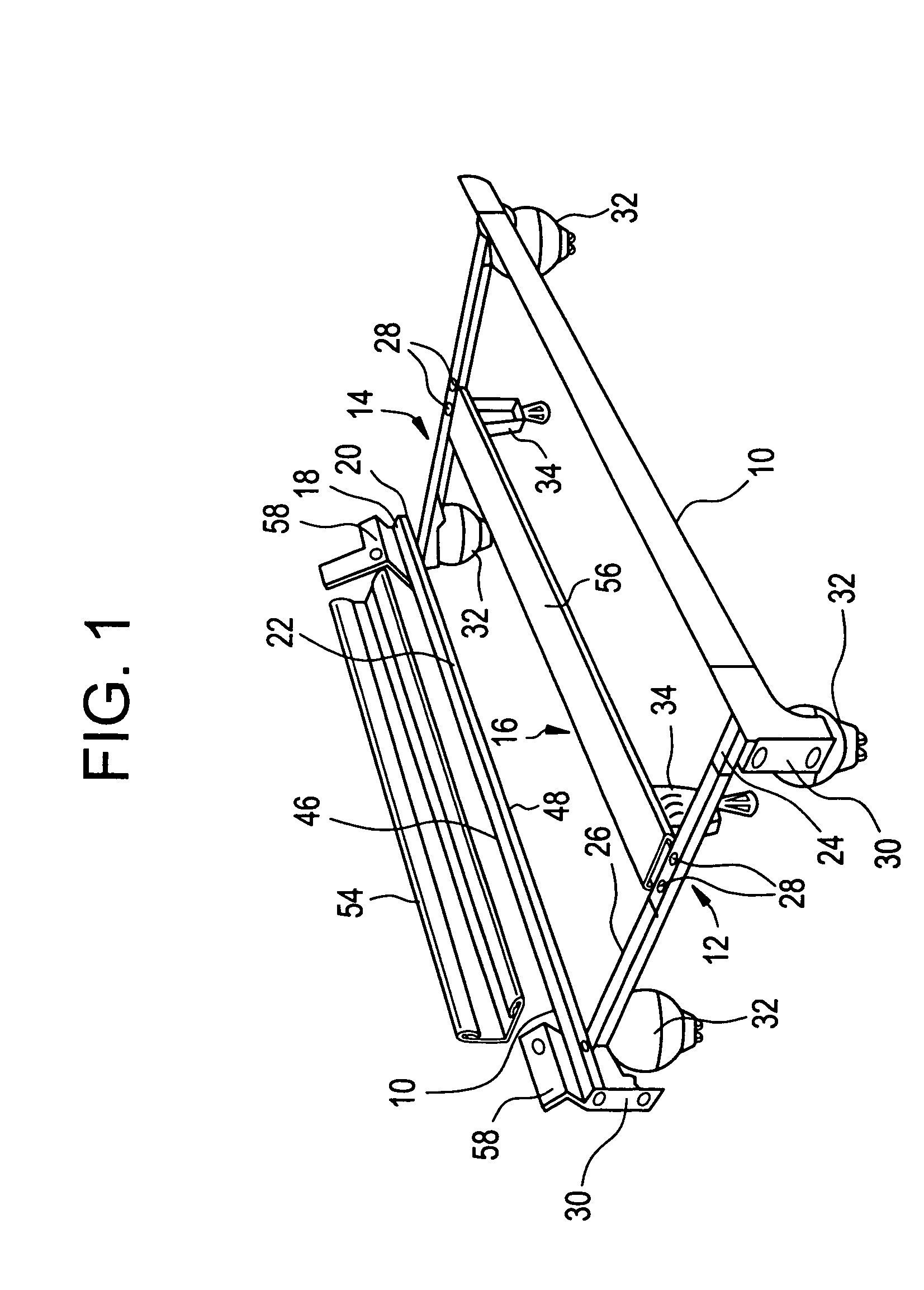 Snap on protective members for bed frames