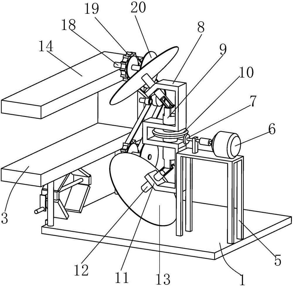 Tenon joint processing device