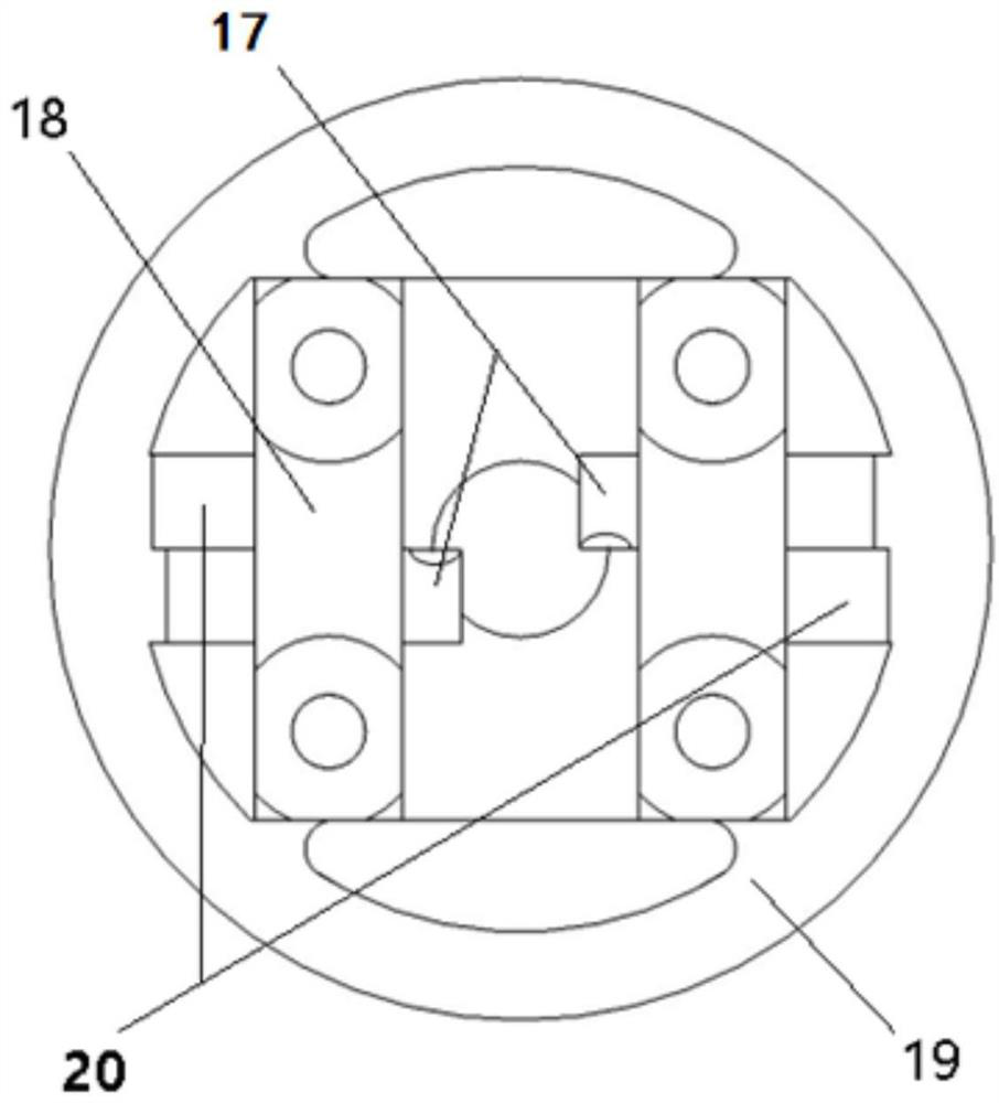 Multi-cutter progressive turning machine tool of slender shafts