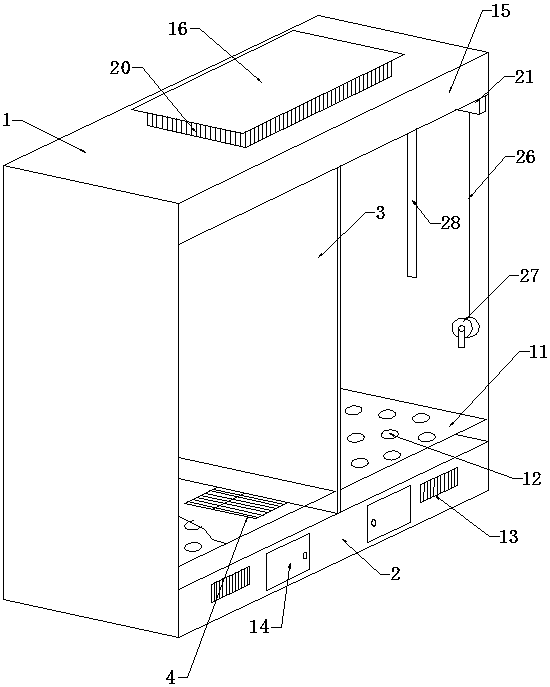 Movable wardrobe