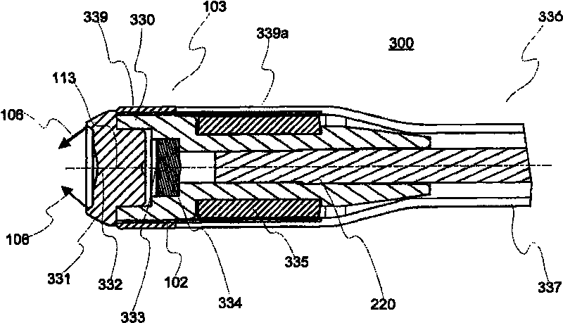 Insecticidal barrier partly with synergist