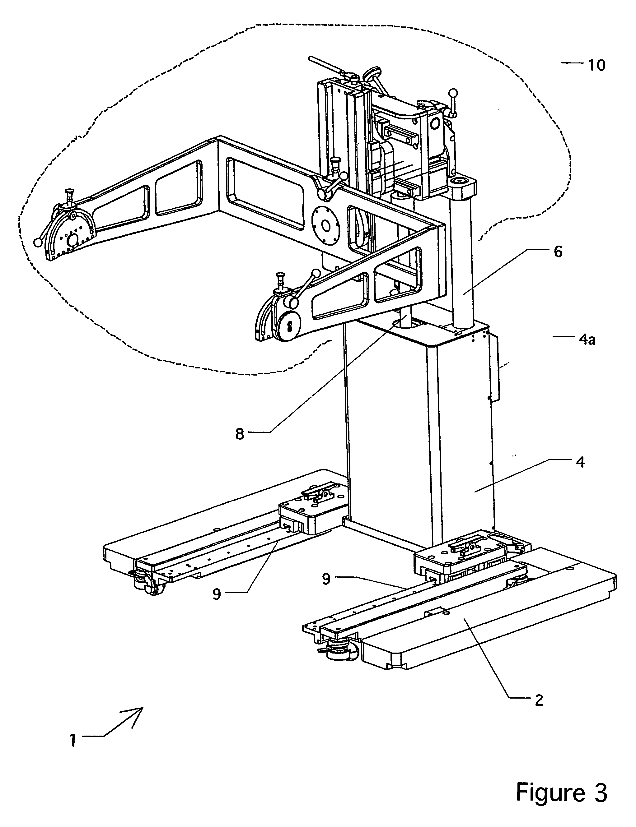 Test head positioning system