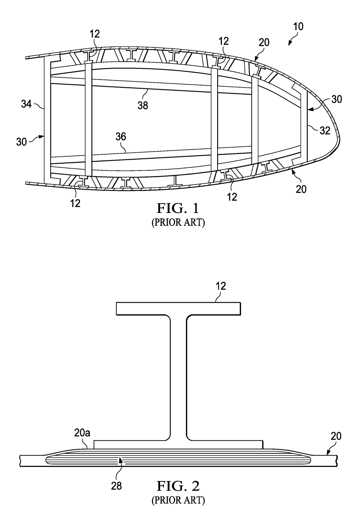 Composite wing structure and methods of manufacture