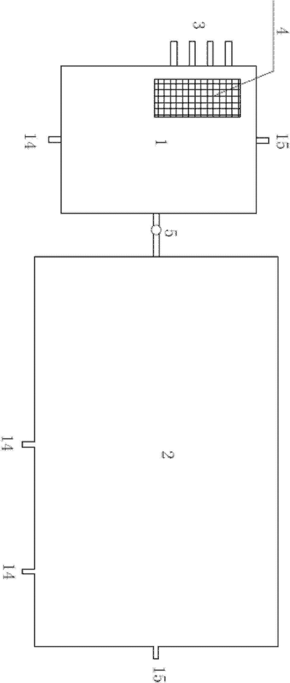 Method and device for comprehensively purifying runoff rainwater