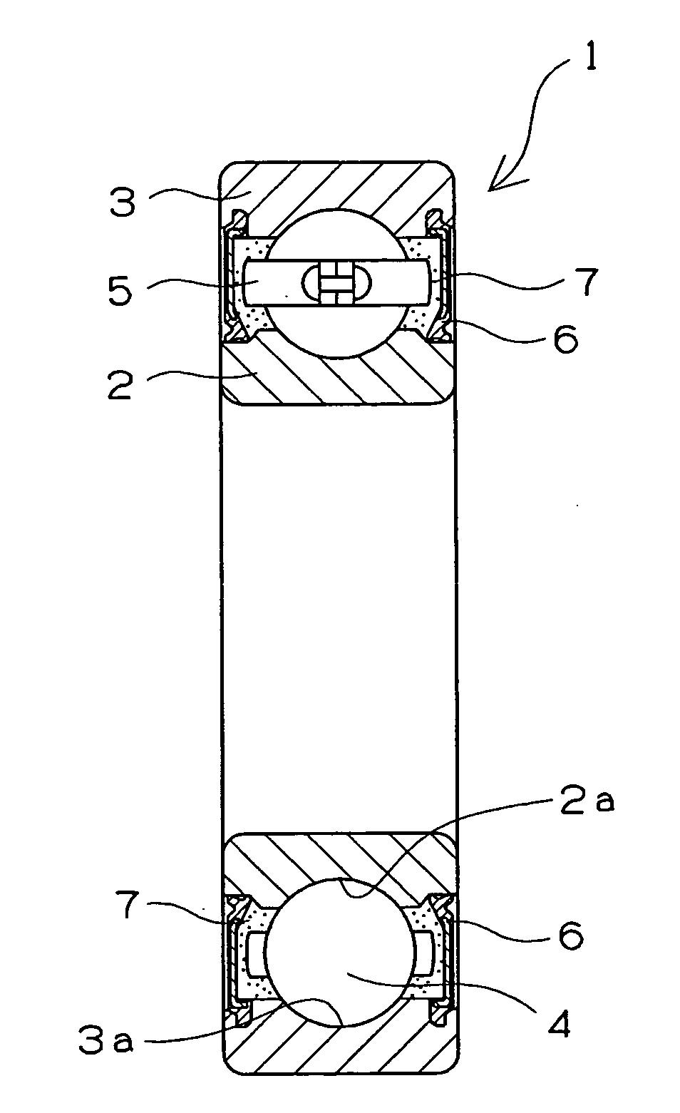 Lubricating grease and lubricating grease-enclosed roller bearing