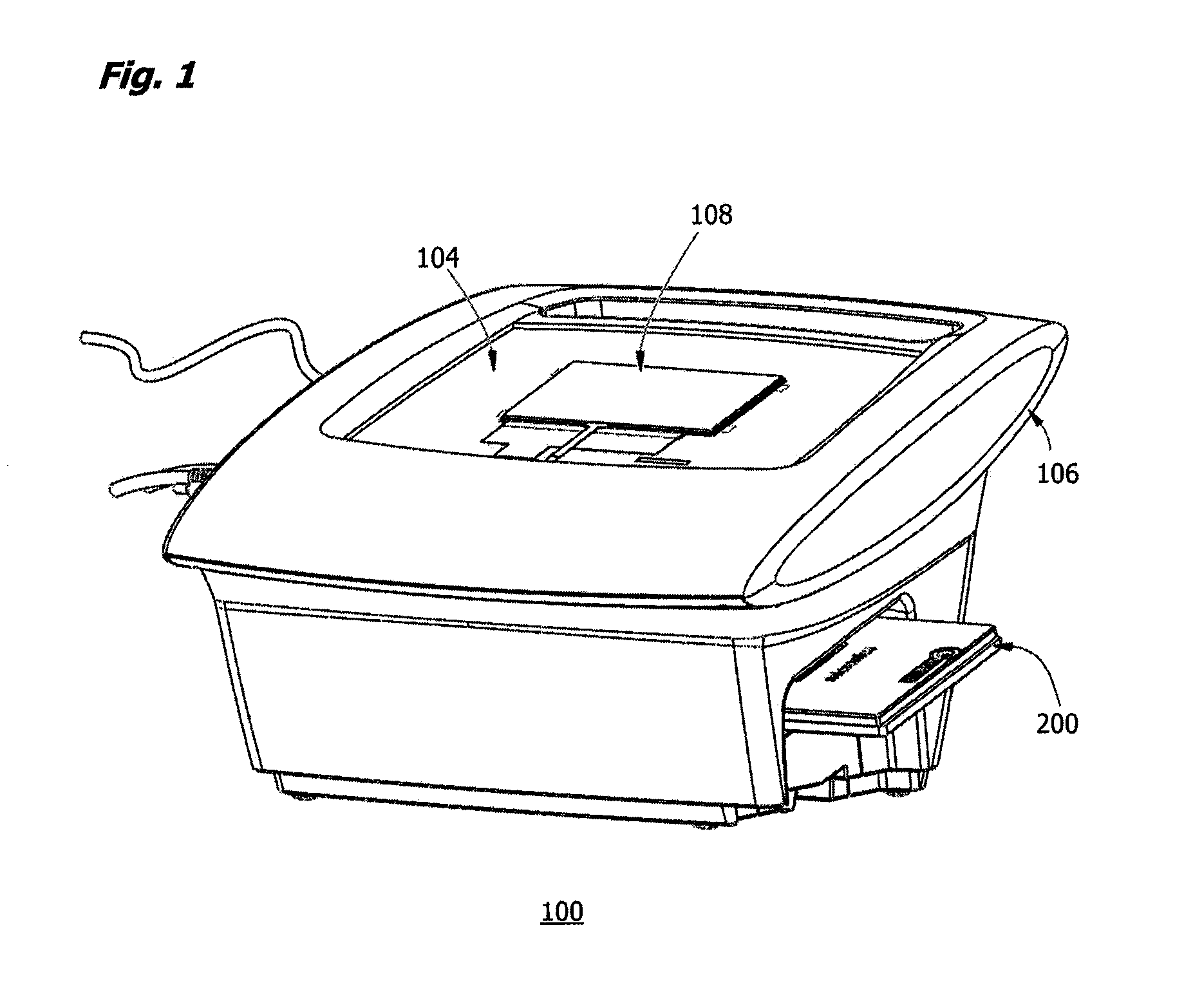 Portable high gain fluorescence detection system