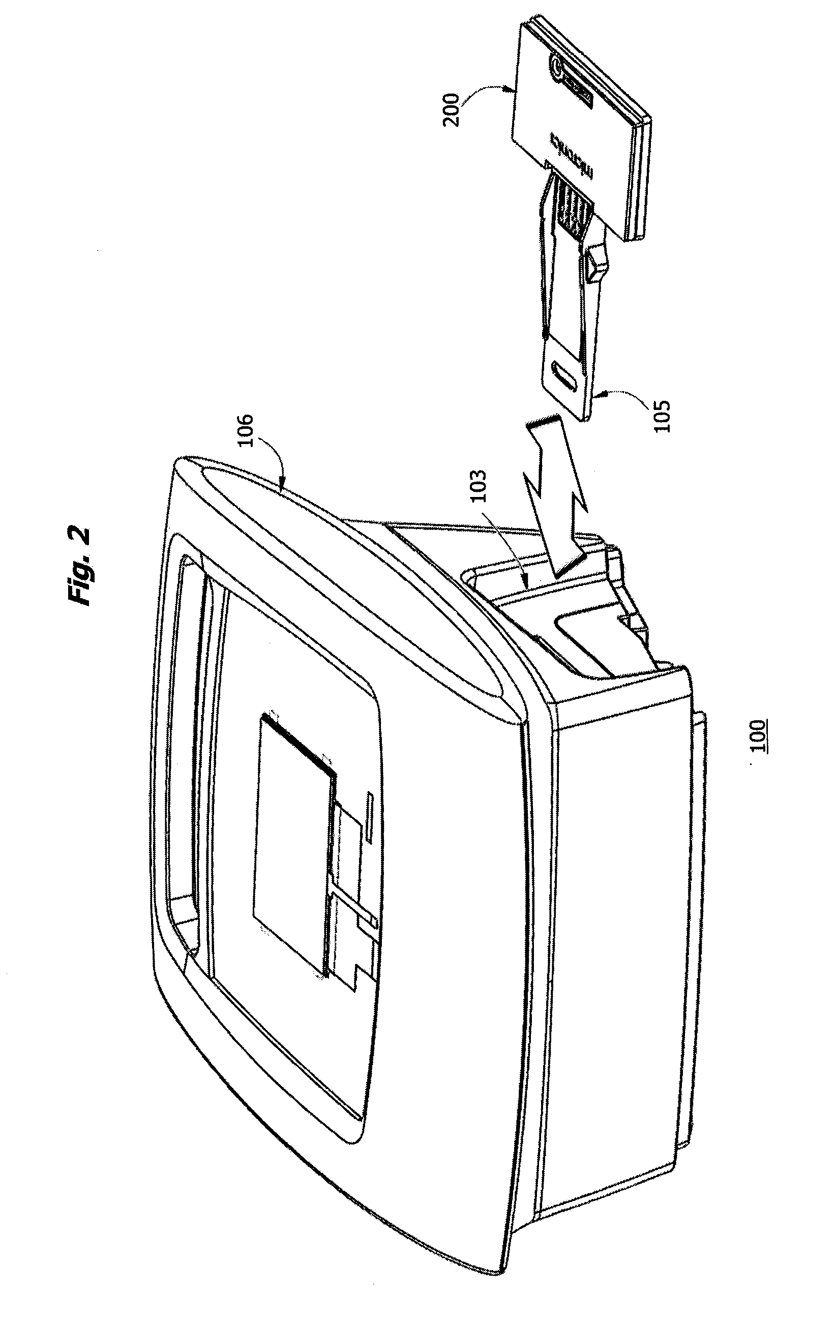 Portable high gain fluorescence detection system