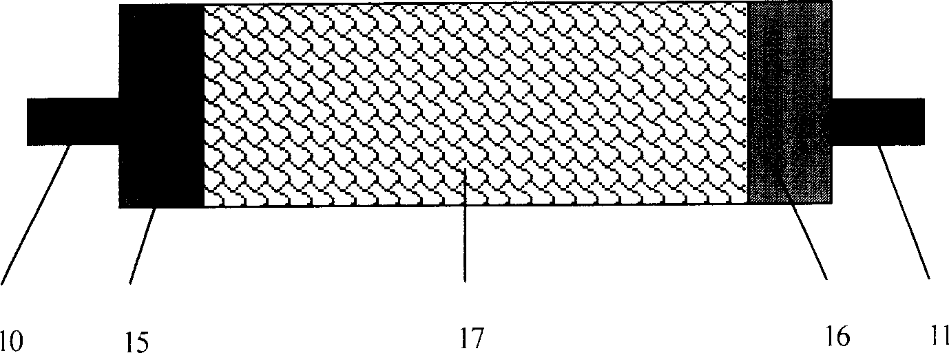 Carbon black filtering and electric direct-heating type regeneration device for diesel truck