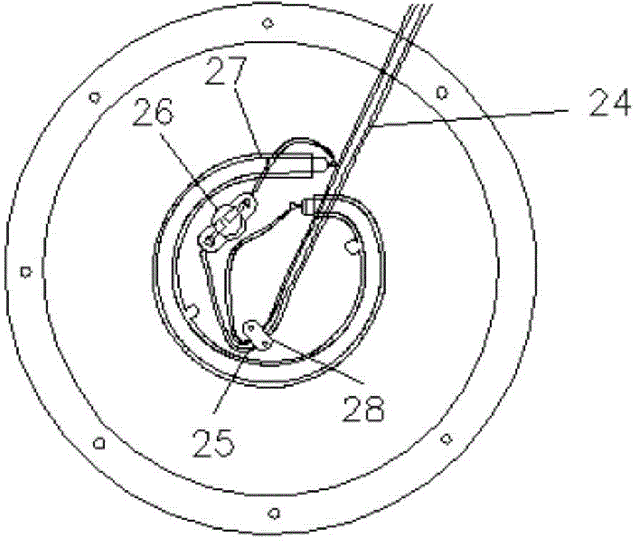 Device and method for making Henan style egg cooked in iron pan