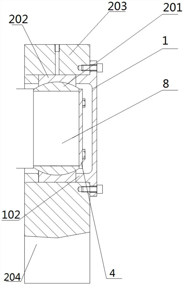 Forging manipulator hanging system