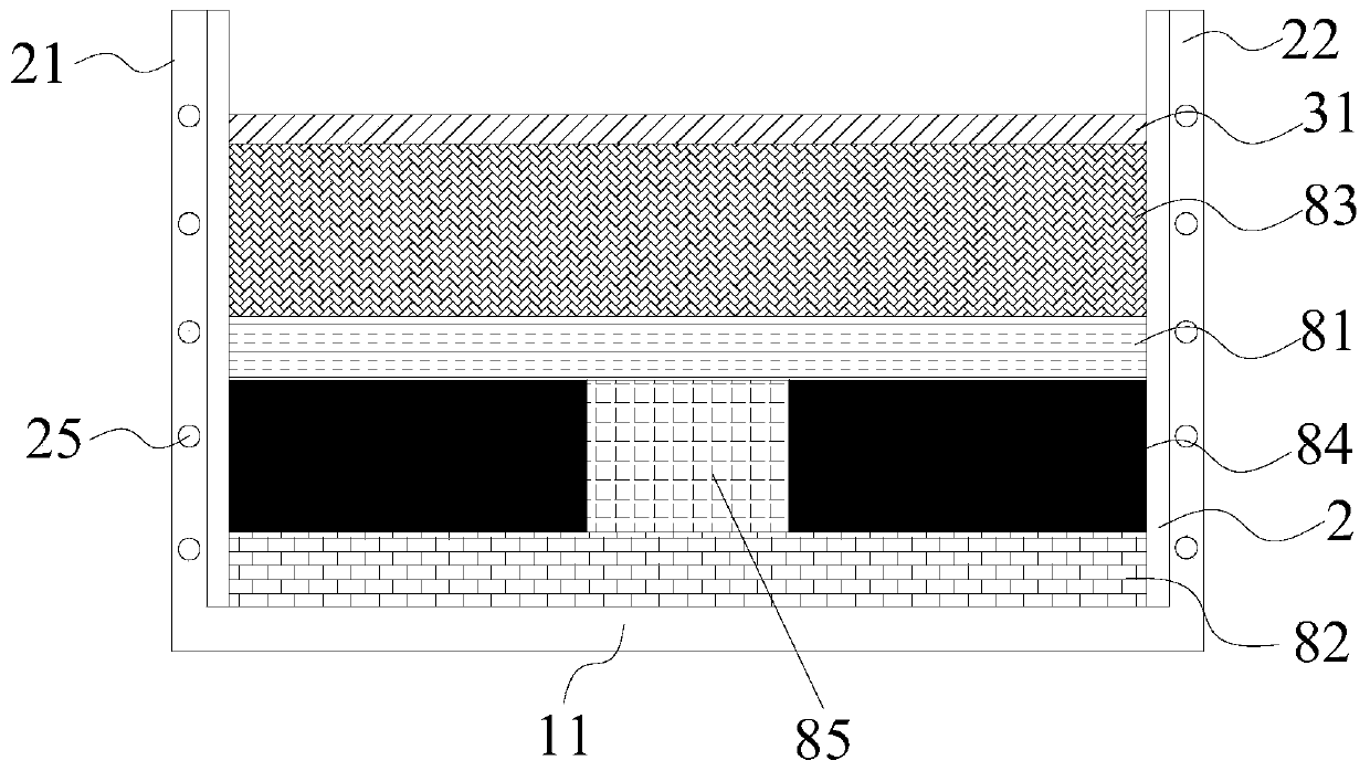 Roadway surrounding rock stability test device and method capable of simulating deep high temperature and high humidity environment