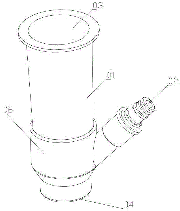 Siphon head for cleaning swimming pool