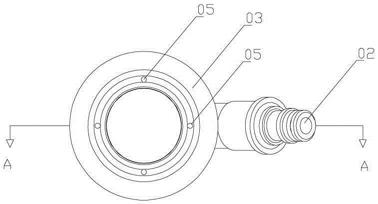 Siphon head for cleaning swimming pool