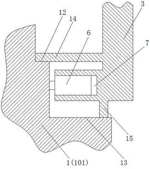 Ultrasonic and microwave combined reaction system that can improve opening and closing stability