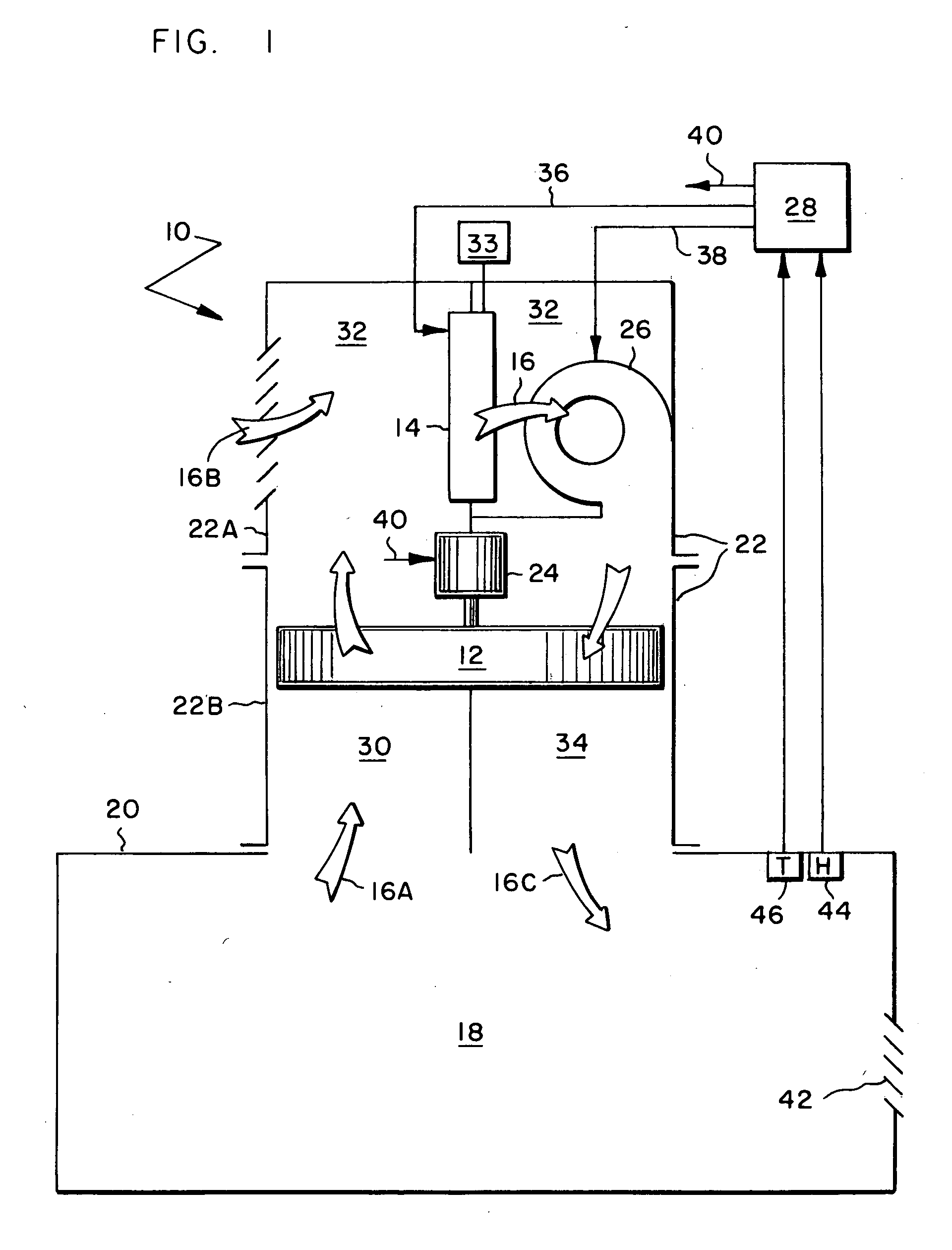 HVAC desiccant wheel system and method