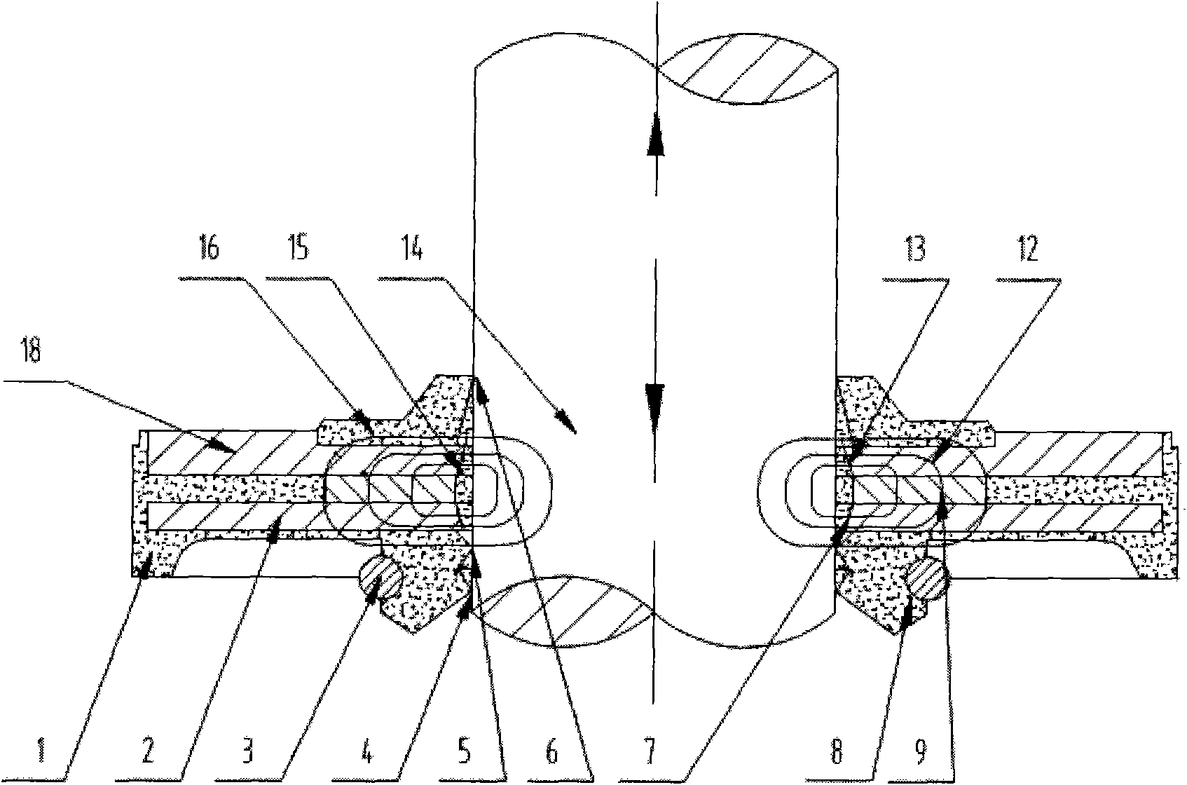 Self-healing seal device based on magnetorheological rubber and magnetorheological grease and reciprocating mechanism