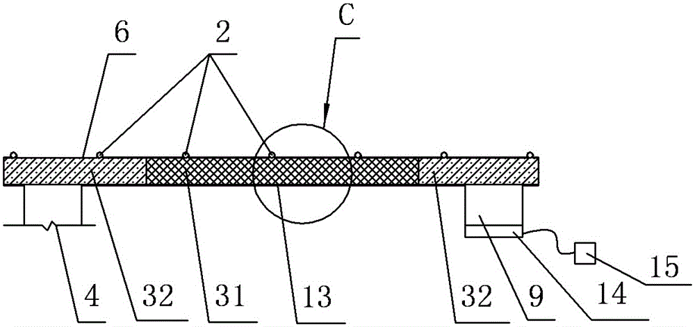 Mixed-flow-channel double-effect solar heat collection plate core and heat collector