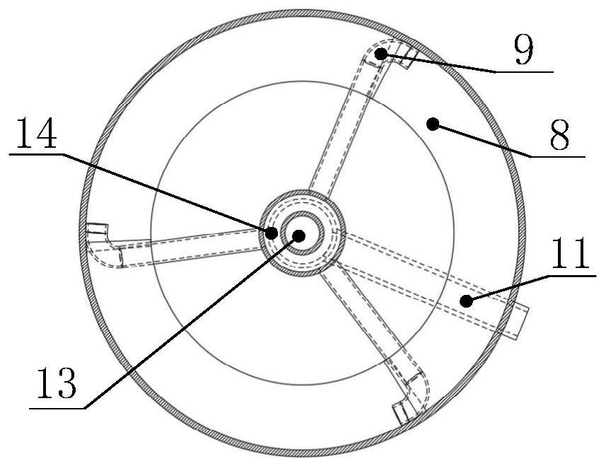 Single-stage, multi-stage and variable-stage cyclone air flotation oily sewage treatment device