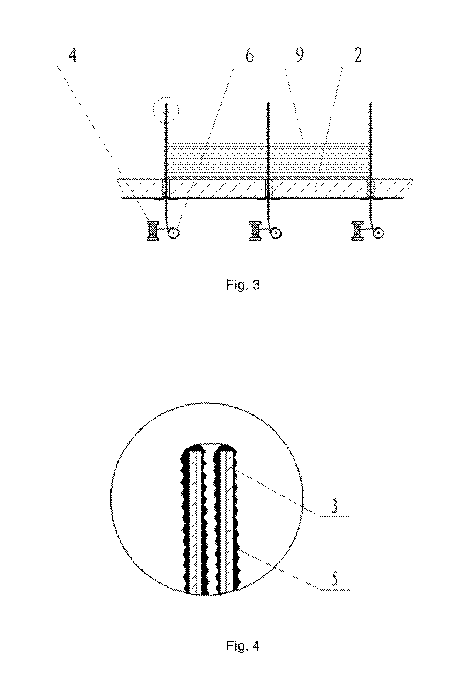 Three-dimensional weave-forming equipment for composites