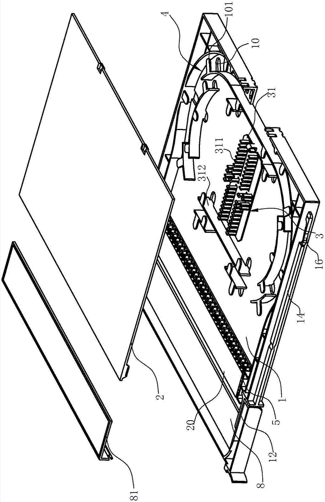 High Density Splice Fiber Distribution Tray