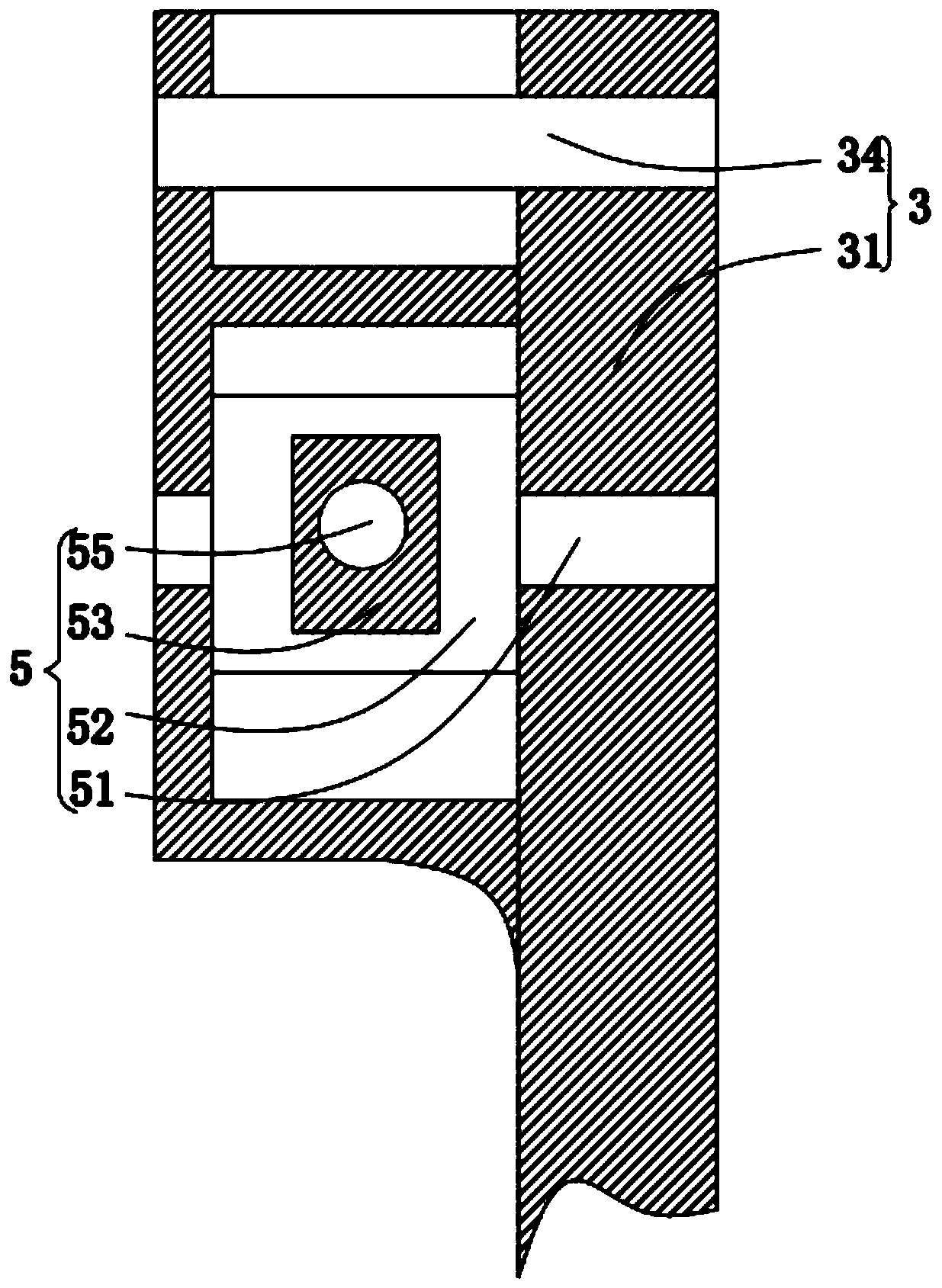 Single column pier bridge anti-overturning inclined strut reinforcing device