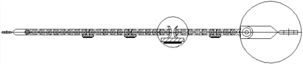 Use method of high-speed sizing machine warp beam brake belt and warp beam brake belt