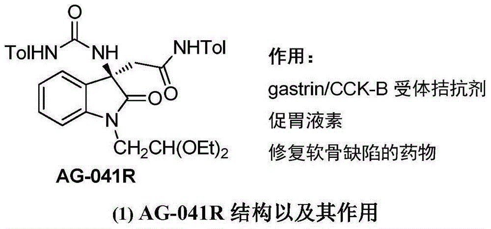 3-difluoroalkyl substituted amino oxindole derivative and synthesis method thereof