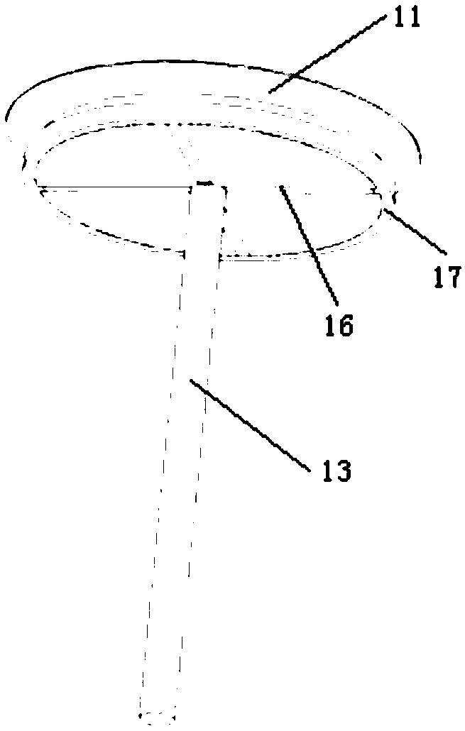 Liquid slag mechanical centrifugal granulation anti-sticking device and preheating method thereof