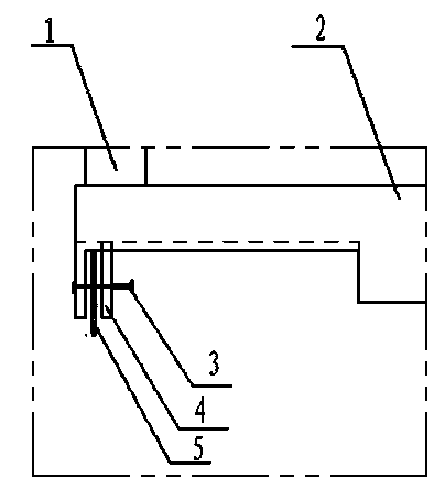 Elbow blanking and marking tool and application method thereof