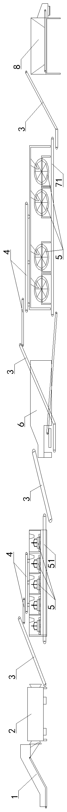 Full-automatic tea leaf processing system