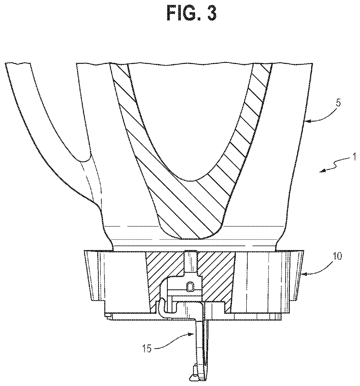 Locking blade base