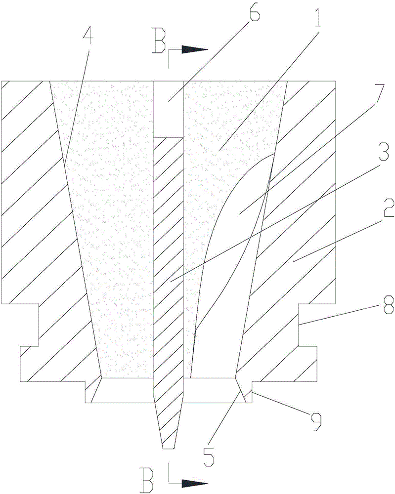 Yarn controller for guiding yarns before twisting in spinning