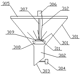 Charging device for production of firework in unmanned workshop