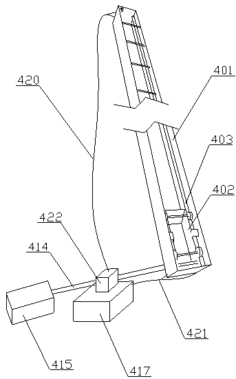 Charging device for production of firework in unmanned workshop