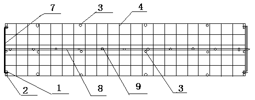 Chrysanthemum planting lodging preventing device