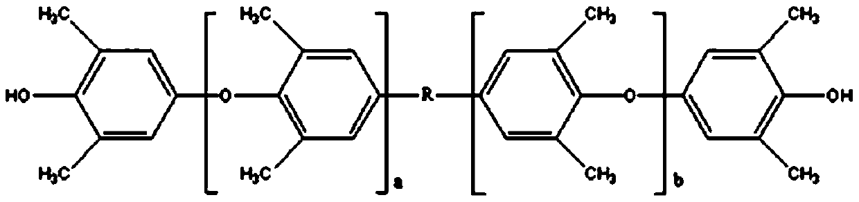 Polyphenyl ether resin composition and application thereof