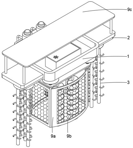 Riverway oxygenation device and oxygenation method thereof