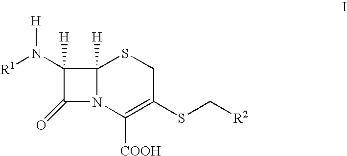 Novel c-3 s/o-and s/n formaldehe acetal derivatives of cephalosporins and their use as antibotics