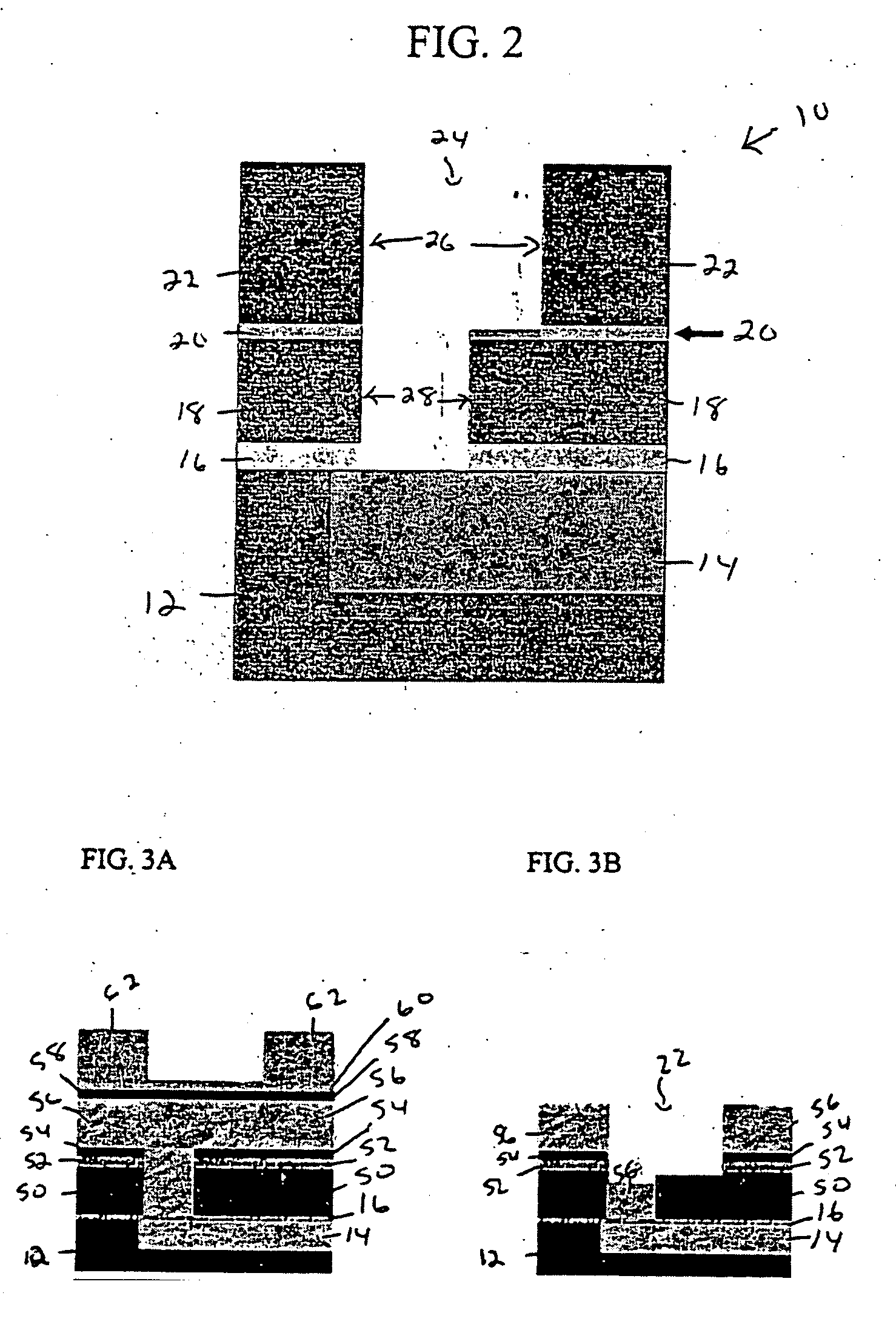 Use of a porous dielectric material as an etch stop layer for non-porous dielectric films