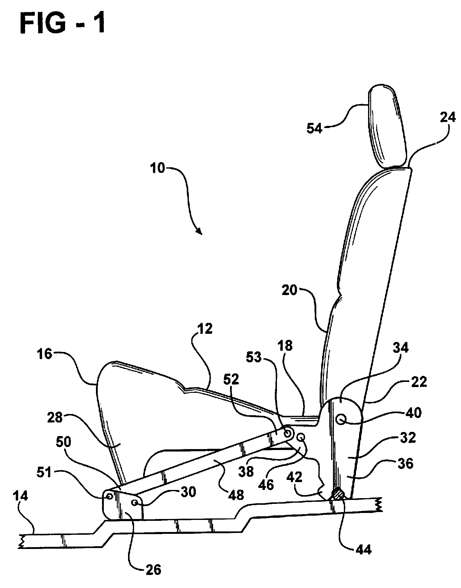 Stand up seat assembly with retractable rear leg