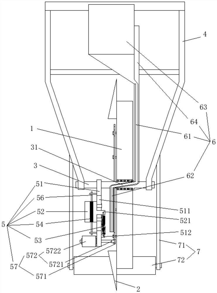 A rolling seeding device