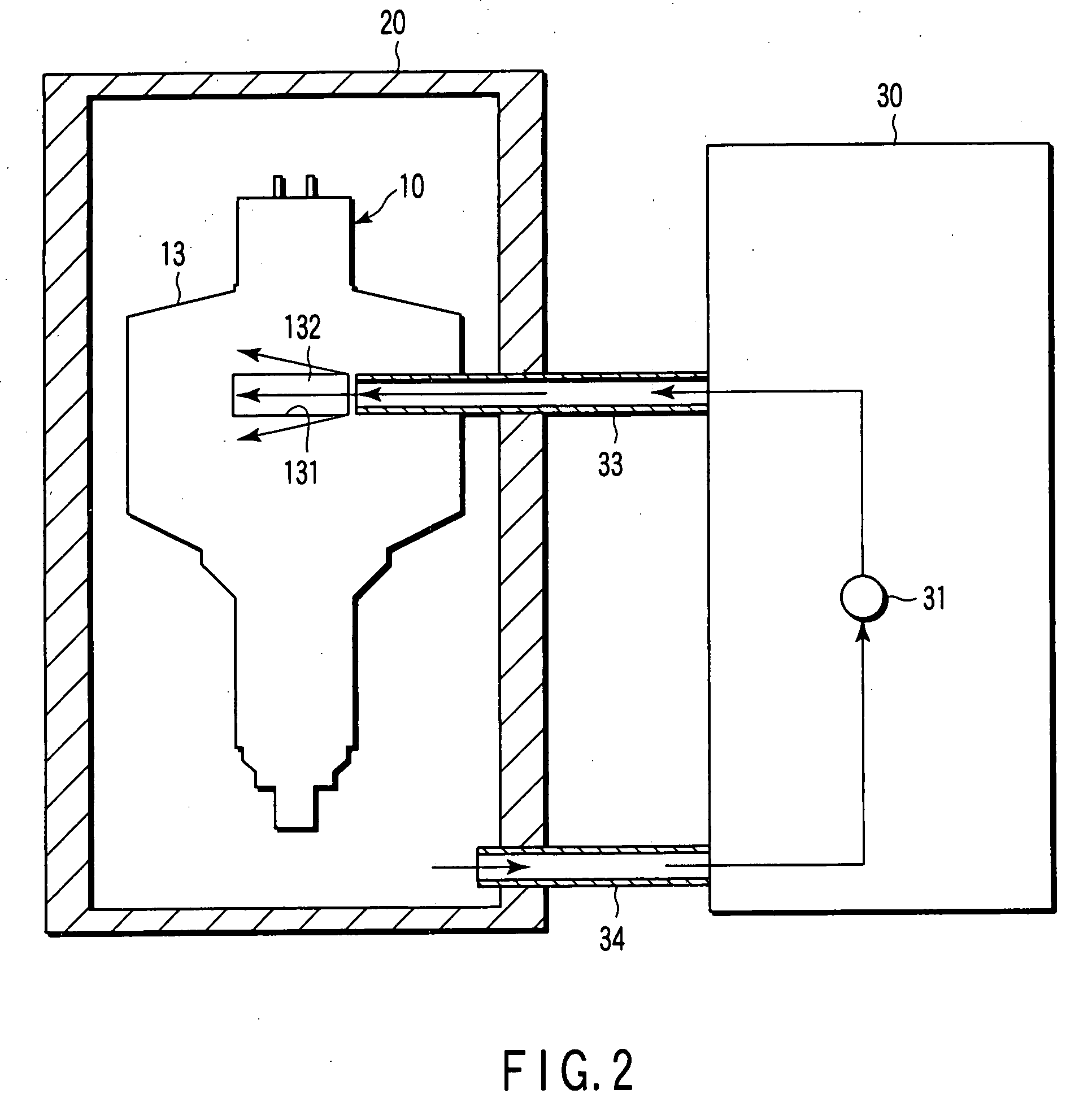 Rotary anode X-ray tube device