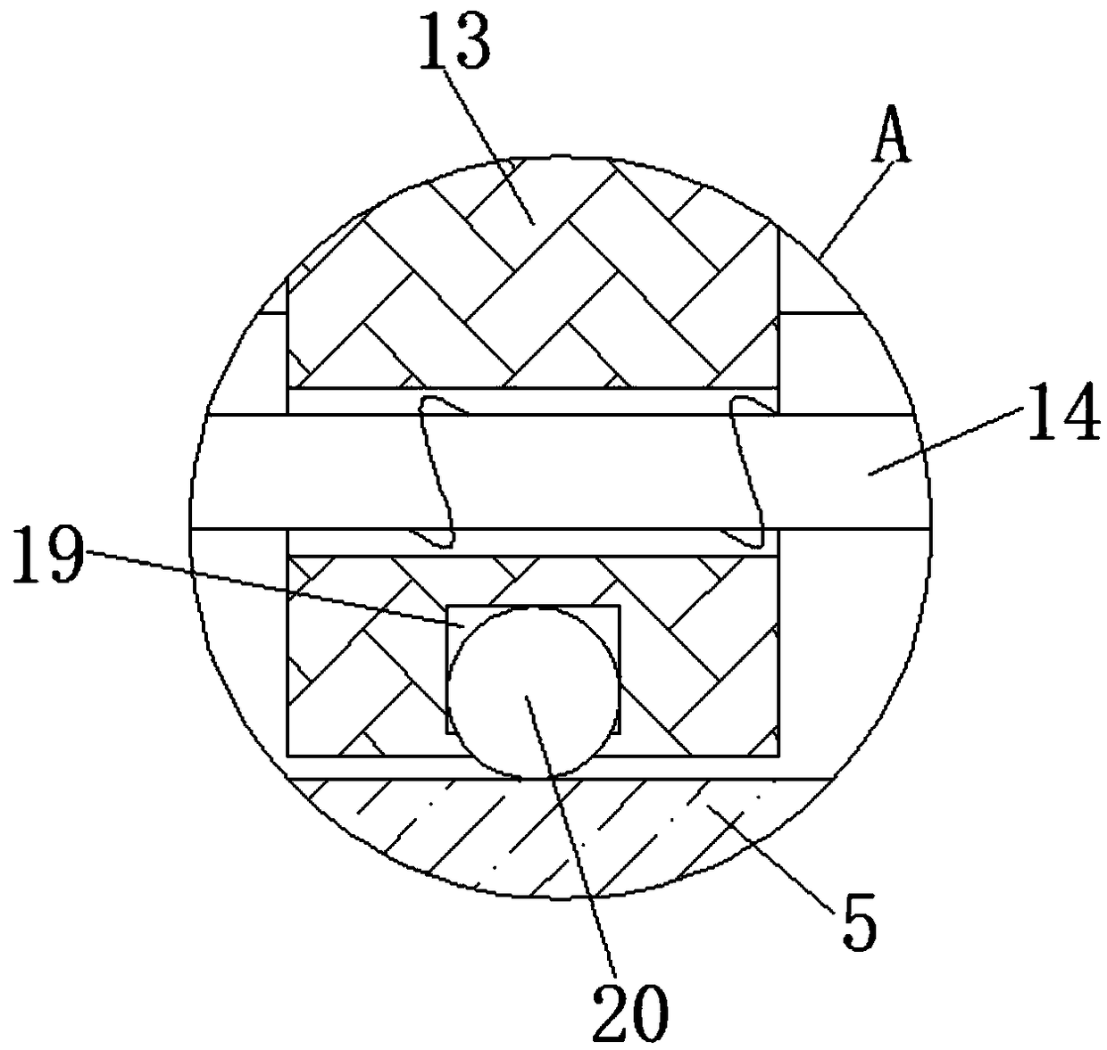 Tail end rotating interchange loading and unloading manipulator